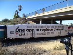 Coaster BiLevel Coach #2208 Rolls North at Carlsbad